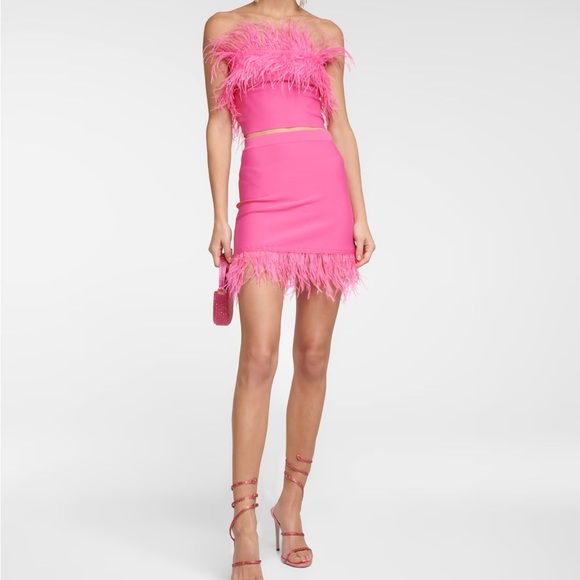 Staud Nellie Top in Shocking Pink - Picture 3 of 3